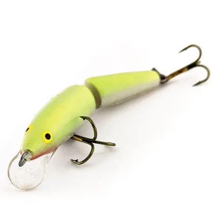 Rapala Jointed J7 Wobbler, Chartreuse, 4g, Balsa-Körper, #11373