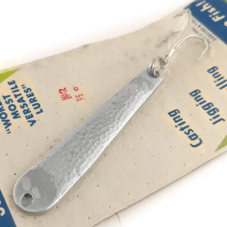 Hopkins No=Eql Blinker, Hammerschlag-Nickel, 14g, Edelstahl, #11401