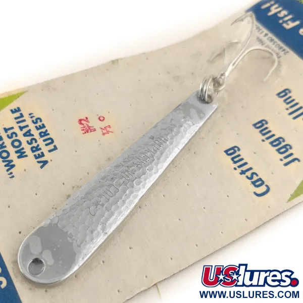 Hopkins No=Eql Blinker, Hammerschlag-Nickel, 14g, Edelstahl, #11401