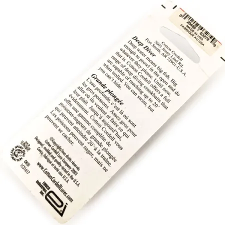 Cotton Cordell Grappler Jr Deep Diver Tiefläufer, Barsch, 7g, #11425