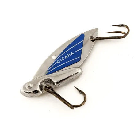 Reef Runner Cicada Blade Bait, Nickel/Blau, 6g, US-Design, #11428