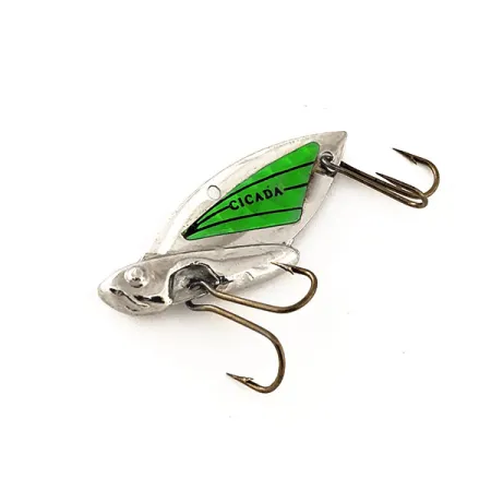 Reef Runner Cicada Zikade, Nickel / Grün, 6g, Glow-Flügel, #11430