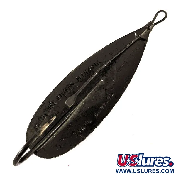 Johnson Silver Minnow Weedless, Schwarz, 21g, Löffelblinker, #11431
