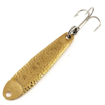 Hopkins s1 Jig Lure Spoon, Hammerschlag-Gold, 9g, Edelstahl, #11442