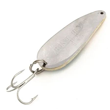 Eppinger Dardevle Rok't Devle Imp Blinker, Pearl/Nickel, 21g, #11447