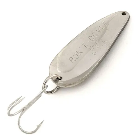 Dardevle Rok't Imp Blinker, Graustufen/Nickel, 21g, #11462