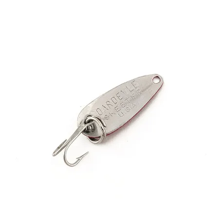 Eppinger Dardevle Skeeter Blinker, Rot/Weiß/Nickel, 1g, #11466