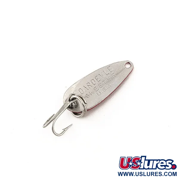 Eppinger Dardevle Skeeter Blinker, Rot/Weiß/Nickel, 1g, #11466