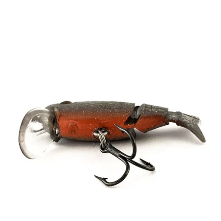 Possum Lures Swim Bait Swimbait, Grau/Rot, 5g, Wabenmuster, #11471