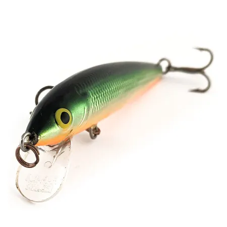 Rapala Husky Jerk 10 Wobbler, Gold/Grün, 10g, Schwebend, #11517