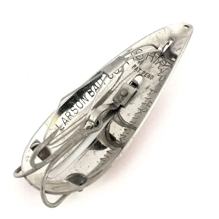 Weedless LARSON BAIT FISHTRAP Blinker, Red/White/Nickel, 17g, #11521