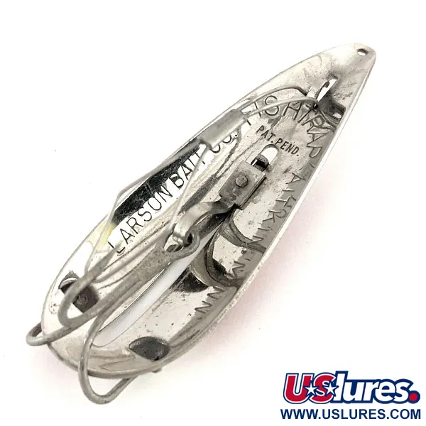 Weedless LARSON BAIT FISHTRAP Blinker, Red/White/Nickel, 17g, #11521