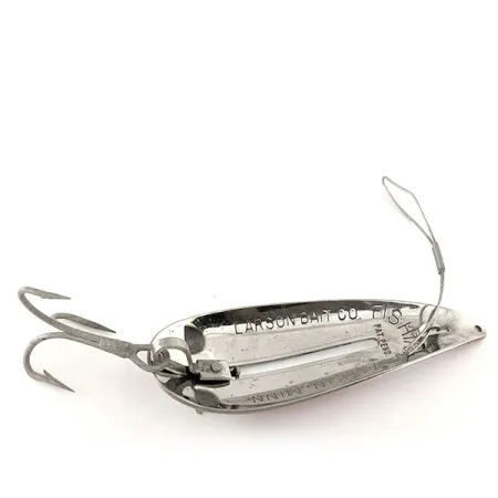 Weedless LARSON BAIT FISHTRAP Blinker, Red/White/Nickel, 17g, #11521