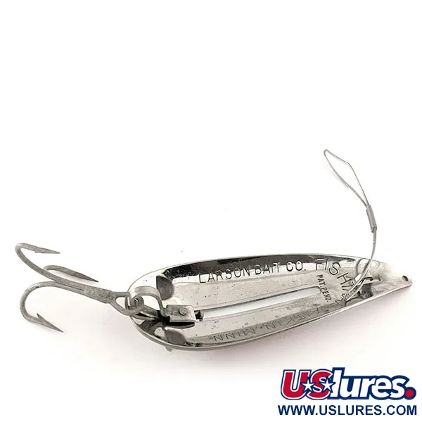 Weedless LARSON BAIT FISHTRAP Blinker, Red/White/Nickel, 17g, #11521