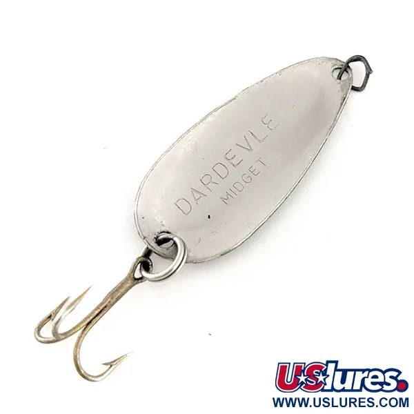 Eppinger Dardevle Midget Trout Blinker, Frog, 2,5g, Silberrücken, #11531