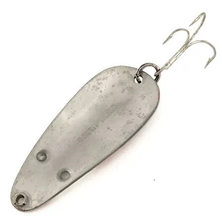 South Bend Mouse Blinker, Rot / Weiß / Nickel, 16g, Vintage, #11540