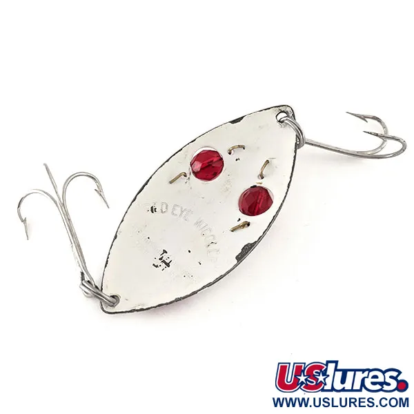 Hofschneider Red Eye Wiggler Blinker, Rot/Weiß, 25g, Glasaugen, #11541