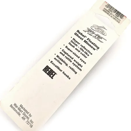 Rebel Excalibur Ghost Minnow Wobbler, Regenbogenforelle, 7g, Rassel, #11549