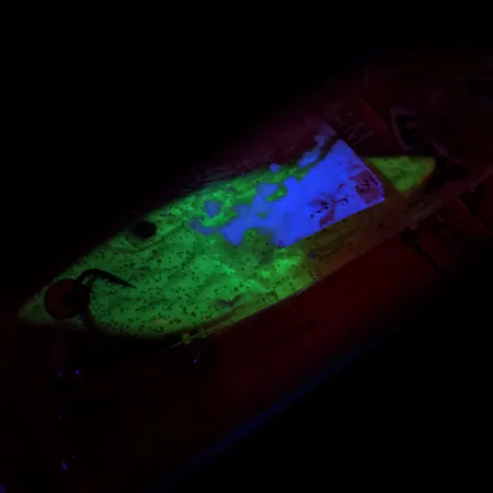 Strike King Diamond Shad UV Vibrationsköder, Chartreuse, 14g, #11551