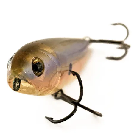 Bass Pro Shops XPS Slim Dog Stickbait, Lavendel Gold, 10cm, #11553