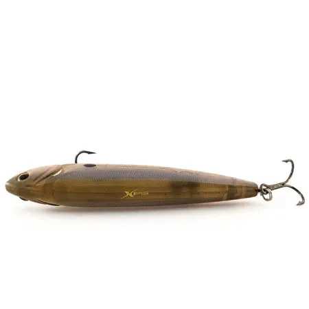 Bass Pro Shops XPS Slim Dog Stickbait, Lavendel Gold, 10cm, #11553