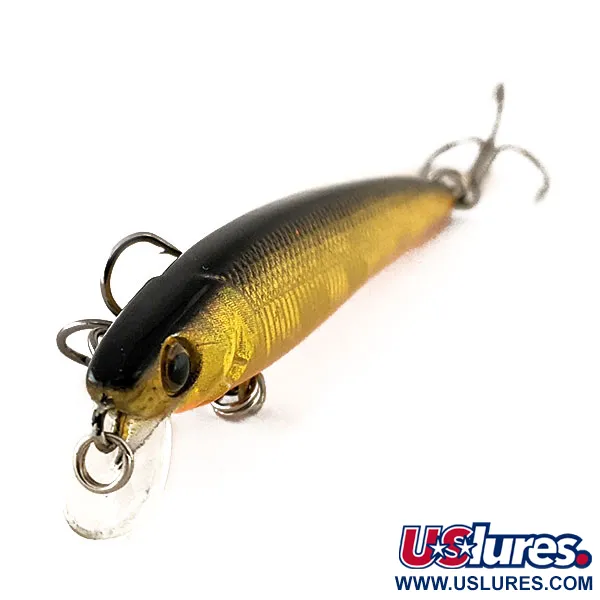 Matzuo Phantom Minnow Wobbler, Gold, 4g, Flachläufer, #11560