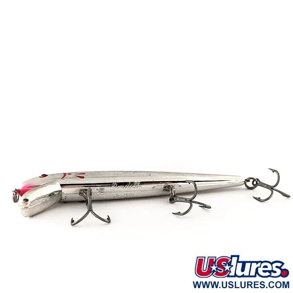 Cotton Cordell Red Fin Wobbler, Silver, 14g, Flachläufer, #11573