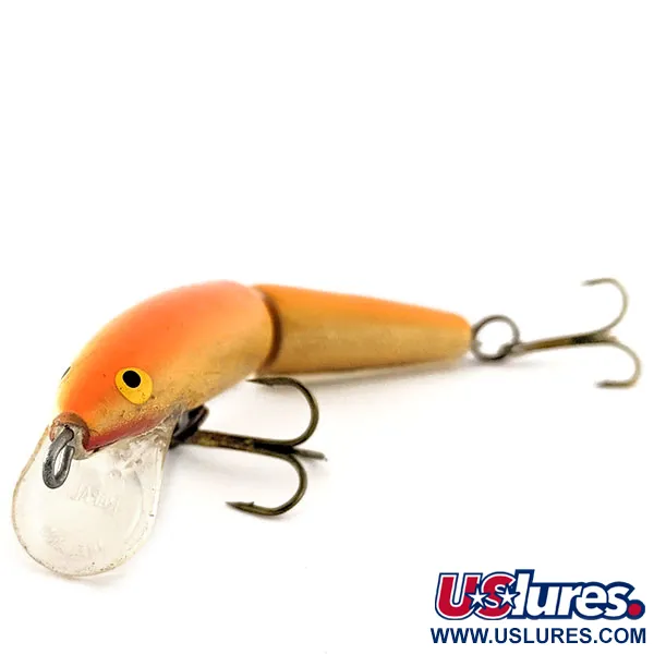 Rapala Jointed J9 Geteilter Wobbler, Orange, 7g, Balsaholz, #11577