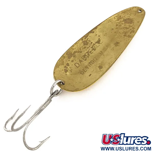 Eppinger Dardevle Blinker, Five of Diamonds, 28g, Messing, #11583