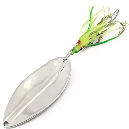 TODDCO Main liner Squid Blinker, Nickel/Grün, 21g, Vintage, #11586