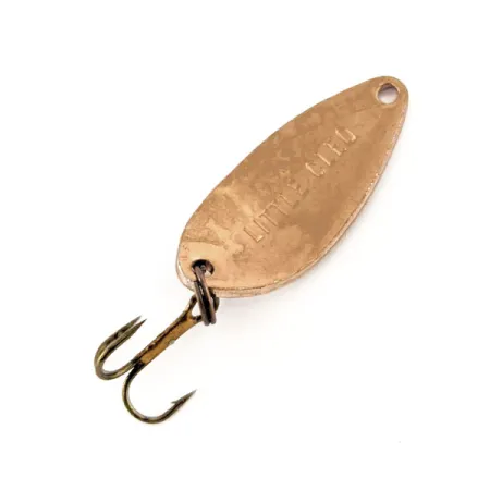 Acme Little Cleo Blinker, Kupfer / Rot, 3.5g, Teardrop-Design, #11587