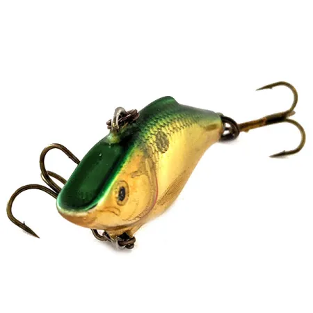 Rapala Rattl'n RAP 05 Lipless Crankbait, Gold/Grün, 6g, sinkend, #11602