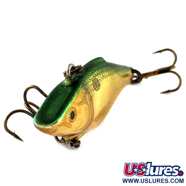 Rapala Rattl'n RAP 05 Lipless Crankbait, Gold/Grün, 6g, sinkend, #11602