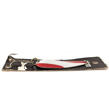 Nebco FlashBait 266 Blinker, Rot / Weiß, 10g, Vintage USA, #11623