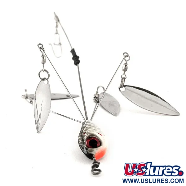 Booyah Boo Rig Alpine Spinner-Rig, Nickel, 14g, Weidenblätter, #11625