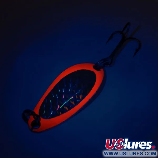 Luhr Jensen Little Jewel UV Blinker, Rot, 7g, UV-aktiv, #11626
