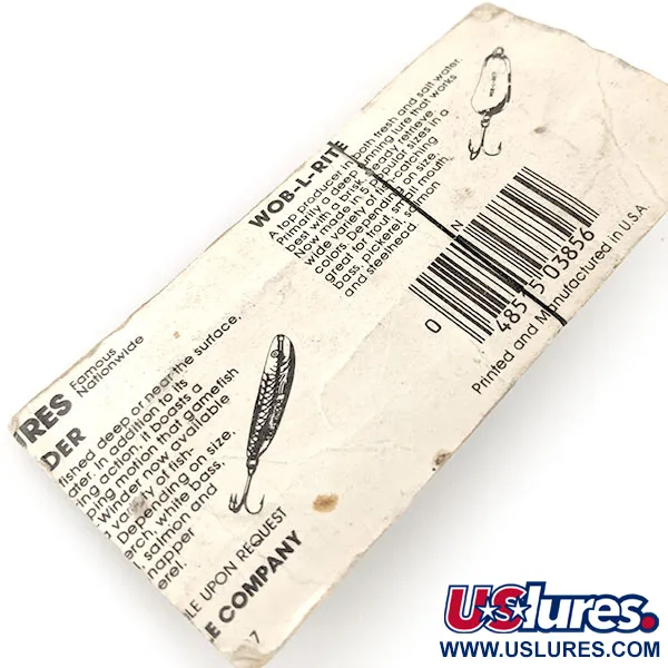 Seneca Little Cleo (Hula Girl) Blinker, Nickel, 14g, Vintage, #11634