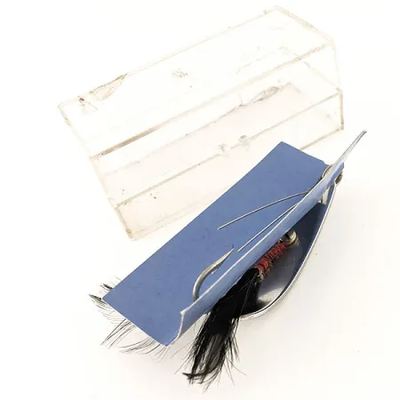 Weezel Rex Weedless Spoon, Nickel Blinker, 12,5g, krautfrei, #11646