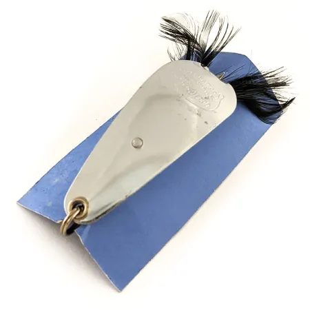 Weezel Rex Weedless Spoon, Nickel Blinker, 12,5g, krautfrei, #11646