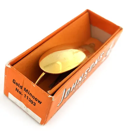 Weedless Johnson Silver Minnow Blinker, Gold, 21g, vergoldet, #11648