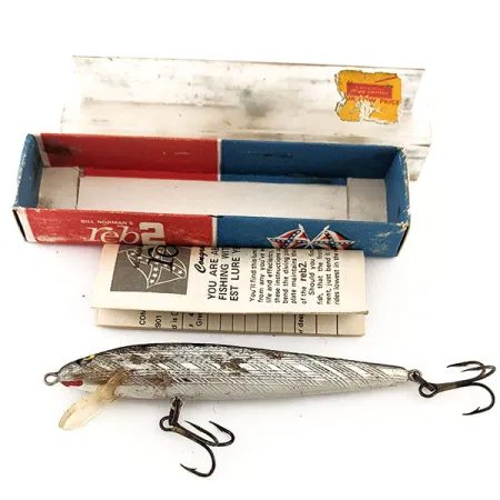 Norman Minnow Floater Reb2 Wobbler, S (Silber), 5g, schwimmend, #11651