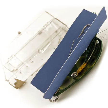 Weezel Rex Weedless Spoon Krautblinker, Frog, 12,5g, Krautschutz, #11661