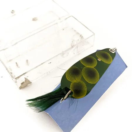 Weezel Rex Weedless Spoon Krautblinker, Frog, 12,5g, Krautschutz, #11661