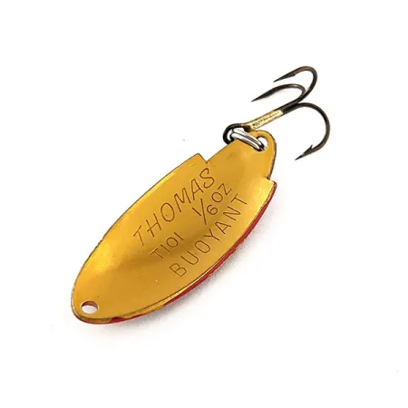 Thomas Buoyant Blinker, Rainbow Hammered Red, 5,3g, gehämmerter, #11696