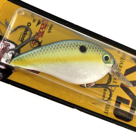 Strike King KVD 1.5 Hard Knock Squarebill, Sexy Shad, 9,5g, #11711