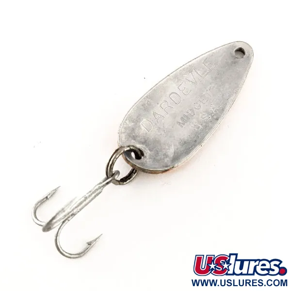 Eppinger Dardevle Midget Blinker, Salmon/Nickel, 6g, Vintage, #11724