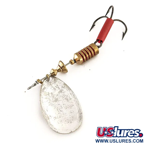 Mepps Aglia 3 Spinner, Silber, 7g, Rote Hülse, #11734