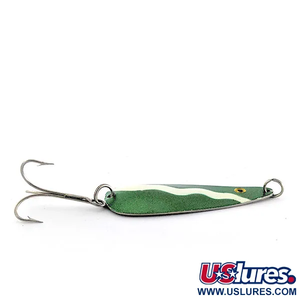 Weller Gypsy King 1 Blinker, Grün/Weiß/Nickel, 17g, #11745