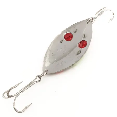 Eppinger Red Eye Wiggler Blinker, Nickel/Orange/Grün, 25g, #11755