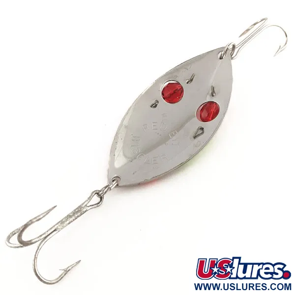 Eppinger Red Eye Wiggler Blinker, Nickel/Orange/Grün, 25g, #11755